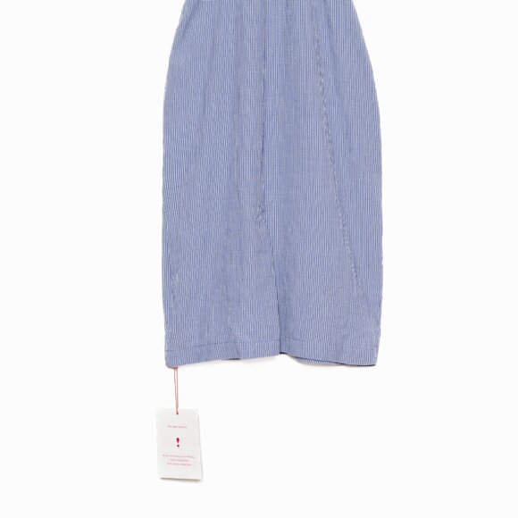 Rouje Cassandre Blue White Bleu Vichy Gingham Smocked Dress - FR 34 / US 2 / XS - Picture 7 of 16